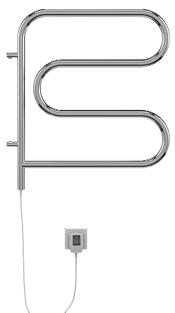 Электро 25 F-обр 600х600 поворотный Полотенцесушитель TERMINUS Новокузнецк - фото 2