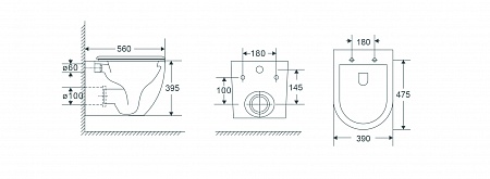 Подвесной унитаз безободковый Terminus Енисей Monolit 560х390 белый Новокузнецк - фото 8 Подвесной унитаз безободковый Terminus Енисей Monolit 560х390 белый Новокузнецк - фото 8